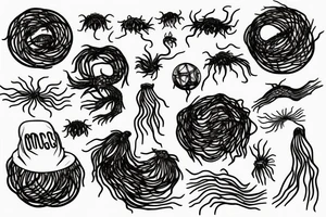 flying spaghetti monster tattoo idea