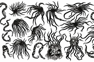 flying spaghetti monster church tattoo idea