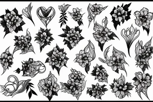 Bleeding hearts flower 12/12/2013 tattoo idea