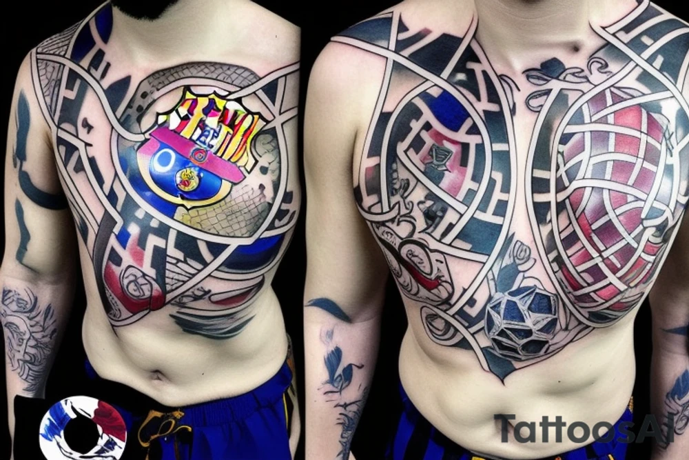 Fc Barcelona, Messi, Argentina tattoo idea