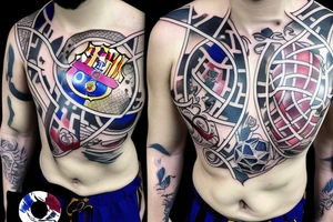 Fc Barcelona, Messi, Argentina tattoo idea