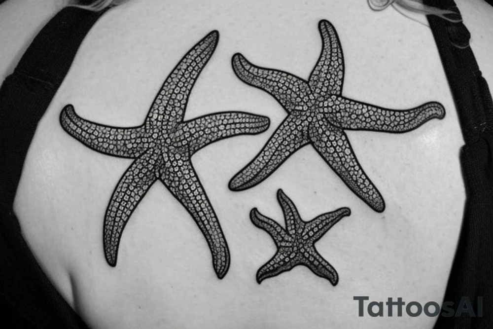 Sea Themed starfish tattoos Starfish tattoo for my sister starfish tattoos Calypso starfish tattoos Star tattoo idea