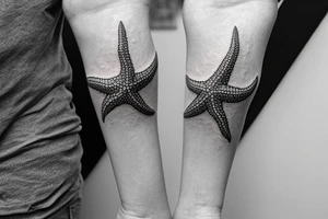 Sea Themed starfish tattoos Starfish tattoo for my sister starfish tattoos Calypso starfish tattoos Star tattoo idea