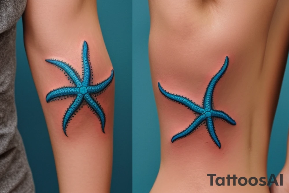 Sea Themed starfish tattoos Starfish tattoo for my sister starfish tattoos Calypso starfish tattoos Star tattoo idea