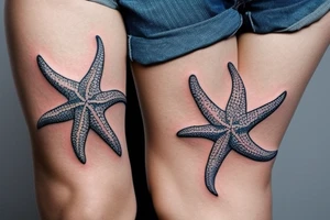 Sea Themed starfish tattoos Starfish tattoo for my sister starfish tattoos Calypso starfish tattoos Star tattoo idea