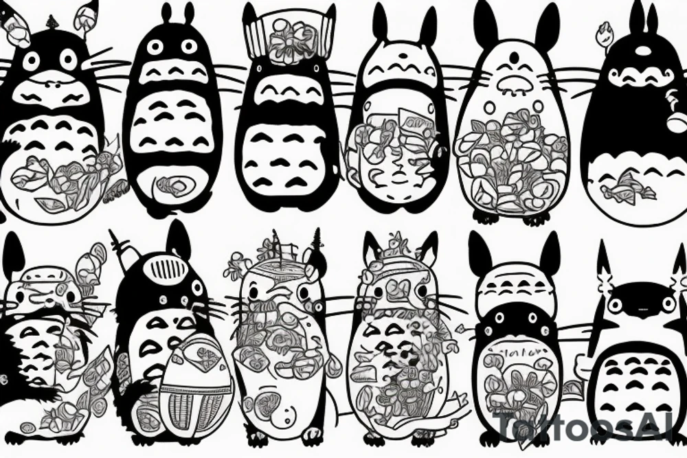 My neighbor Totoro tattoo idea