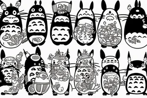 My neighbor Totoro tattoo idea