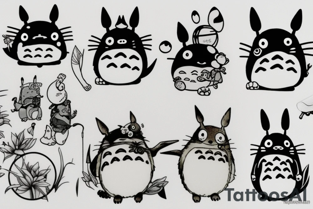 My neighbor Totoro tattoo idea
