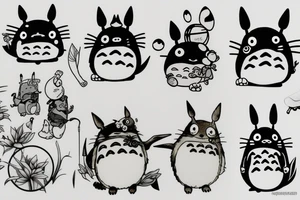 My neighbor Totoro tattoo idea