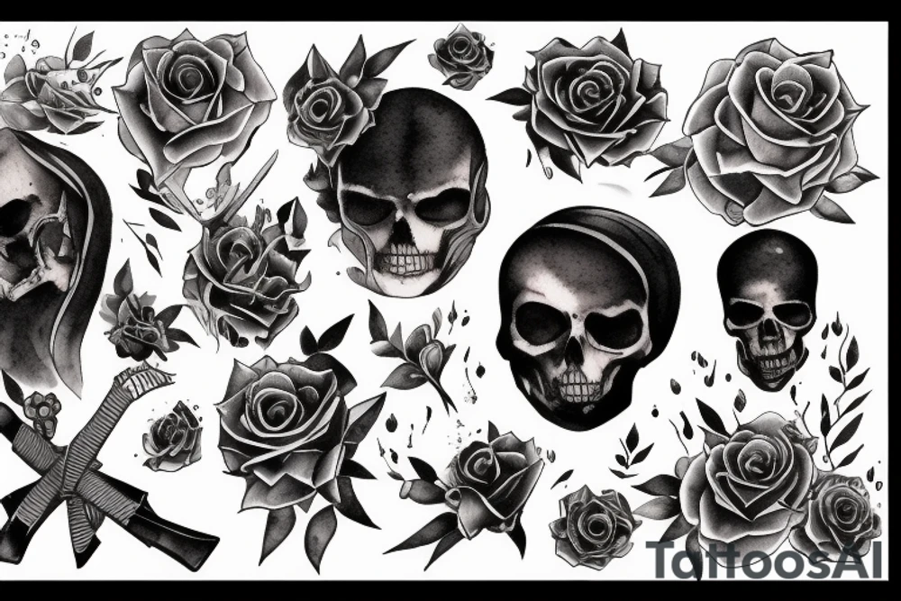 dark climates, death, pain, sadness, despair, loneliness, love, feeling tattoo idea