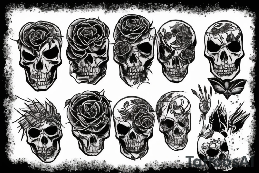 dark climates, death, pain, sadness, despair, loneliness tattoo idea