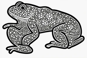 Puerto Rico frog with flowers and an old sun for the lower part of my back tattoo idea
