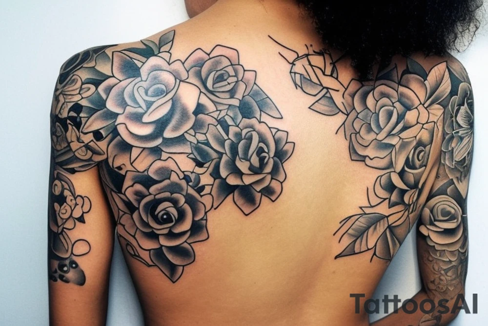 I want the name Tiana tattooed.  The ian in Tiana should represent male and the T and A at the end should represent female tattoo idea