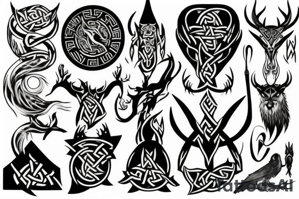 Norse pagan tattoo idea