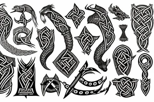 Norse pagan viking tattoo idea
