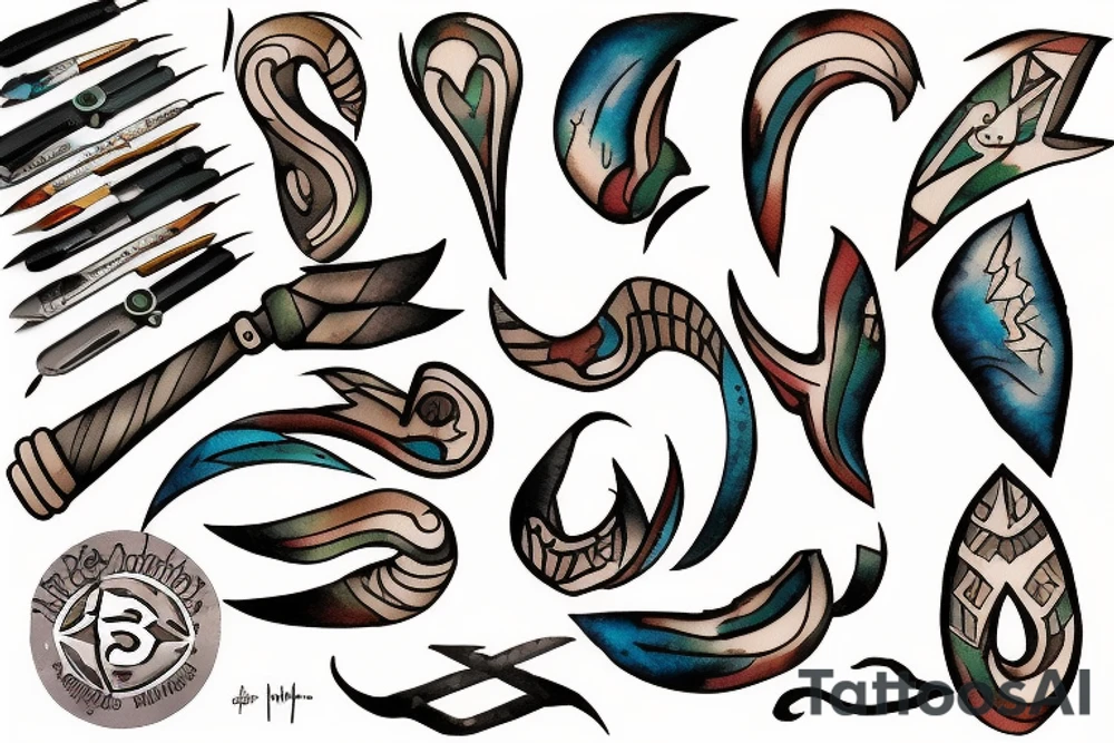 Sokka's boomerang from Avatar tattoo idea