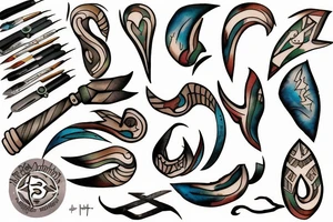 Sokka's boomerang from Avatar tattoo idea