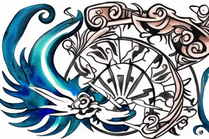 Sokka's boomerang from Avatar tattoo idea