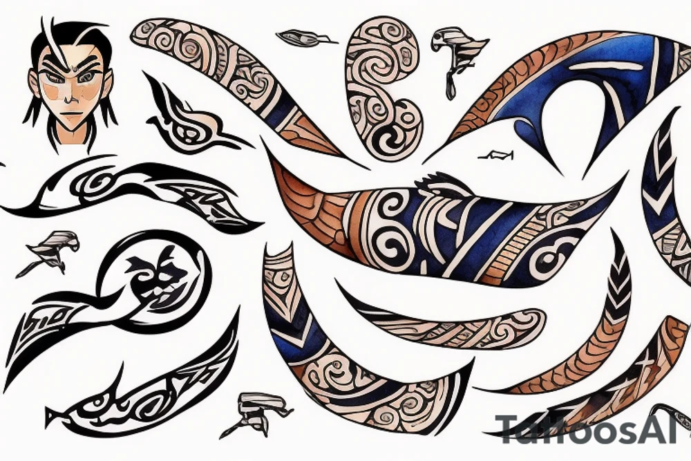 Sokka's boomerang from Avatar tattoo idea