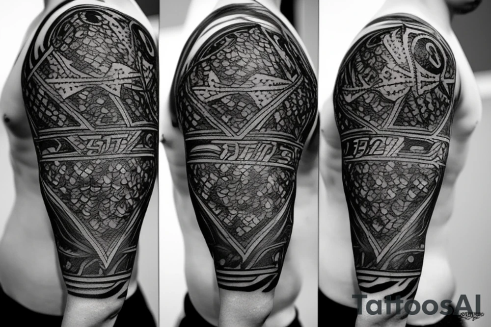 Mixed martial arts and wealth tattoo idea