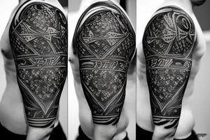 Mixed martial arts and wealth tattoo idea
