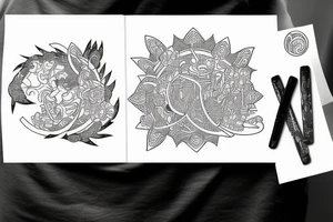 Minimal tattoo with future Japanese style and japanese culture tattoo idea