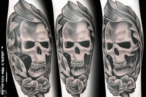 Grim reaper tattoo idea