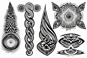 adinkrahene tattoo idea