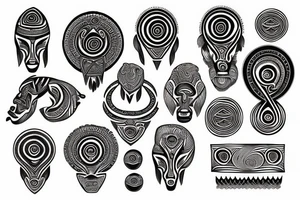 adinkrahene tattoo idea