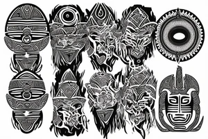 adinkrahene tattoo idea