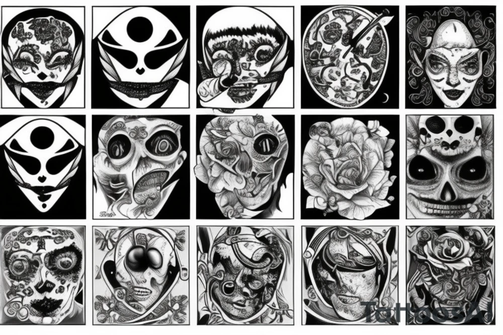 Jester's head tattoo idea
