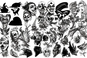 Joker tattoo idea