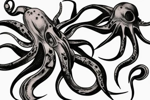 Spawn killer squid tattoo idea