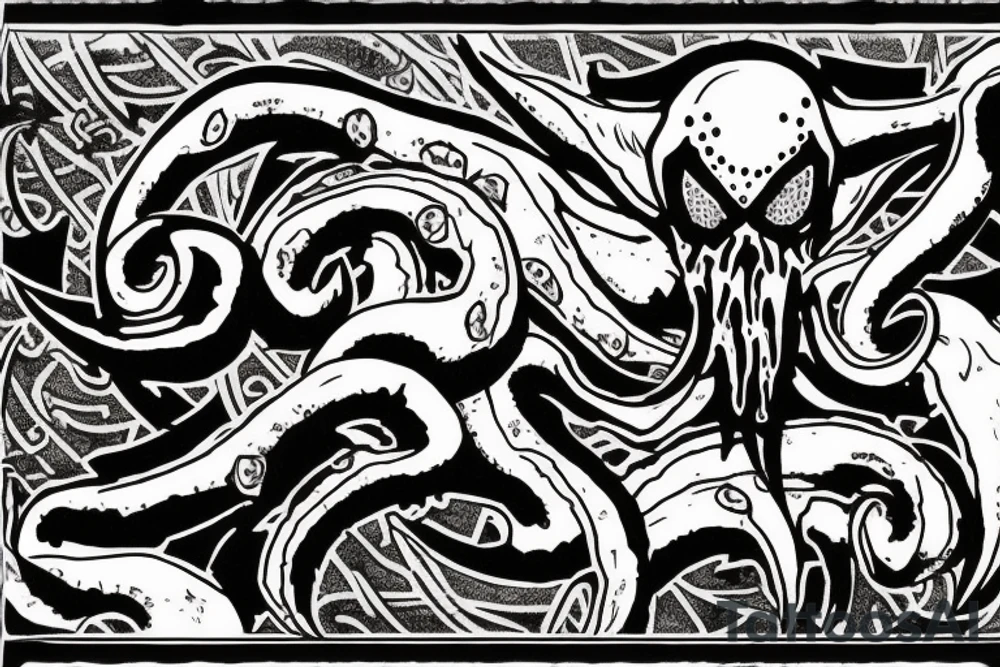Spawn comic 
 killer squid tattoo idea