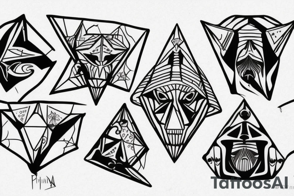 Piramids taurus ufos life tattoo idea
