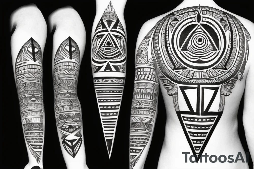 Piramids taurus ufos life tattoo idea