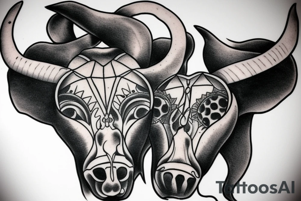 taurus ufos tattoo idea