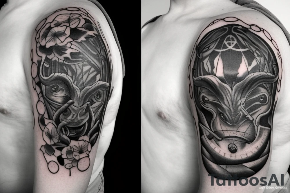 taurus and aliens tattoo idea