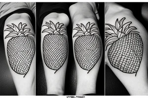 pineapple apartment tattoo idea