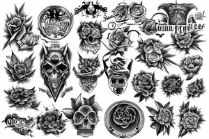 csp named logo tattoo idea
