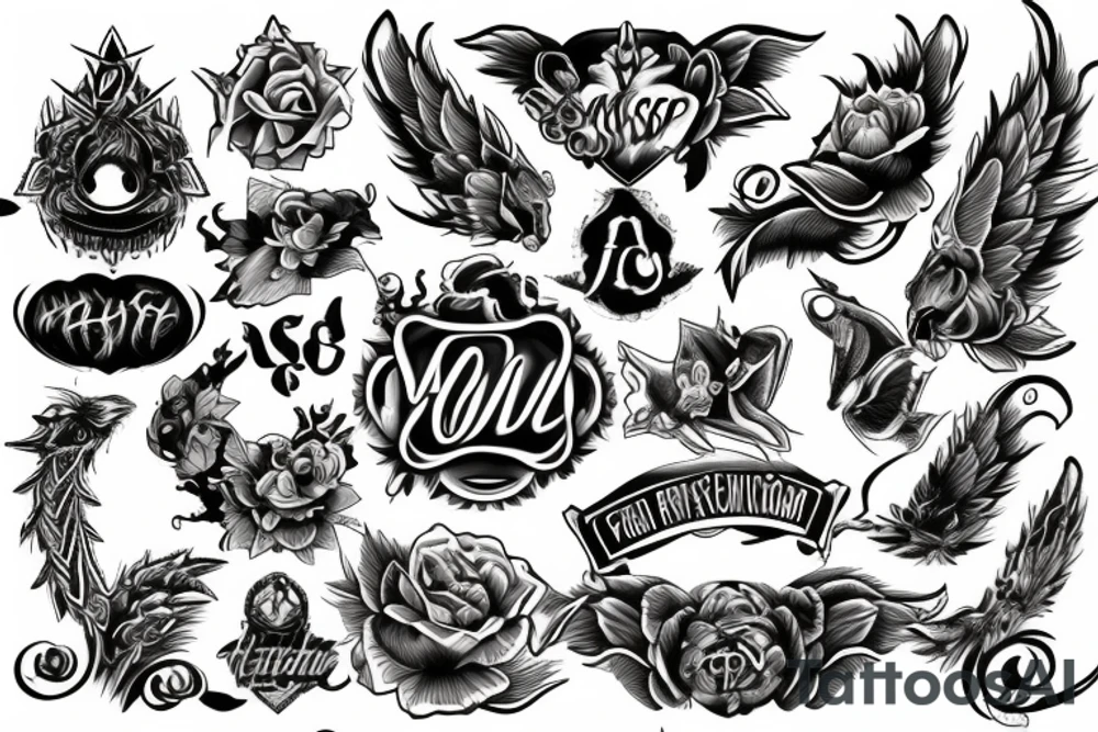 csp named logo tattoo idea