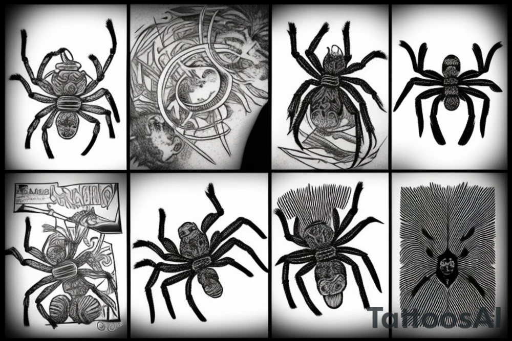 tarantula tattoo idea