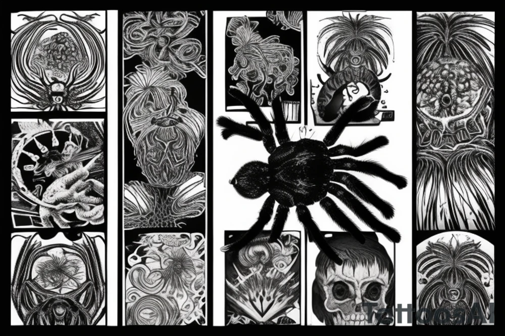 tarantula tattoo idea