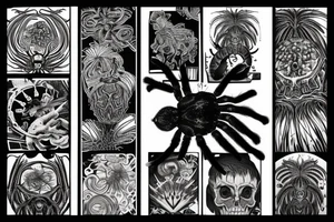 tarantula tattoo idea