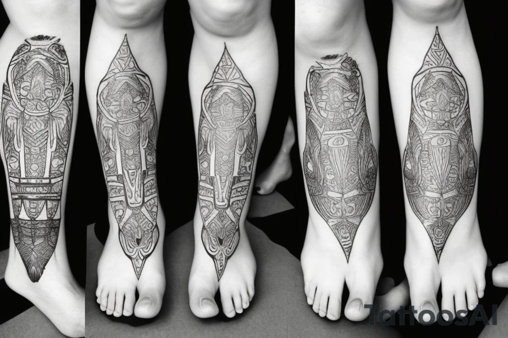 chaco golden knee tattoo idea