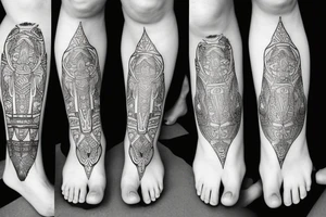 chaco golden knee tattoo idea
