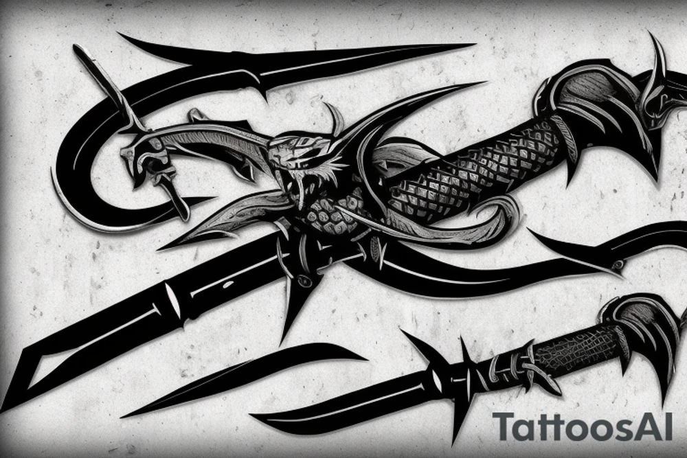 sword with school oof the viper symbol in the handle with the witcher 3 signs tattoo idea sword with school oof the viper symbol in the handle with the witcher 3 signs tattoo idea
