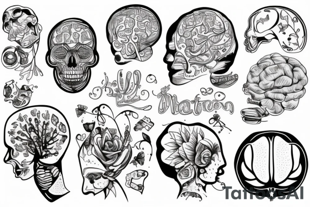 Brain tattoo idea