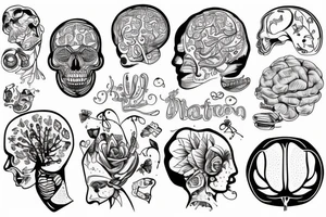 Brain tattoo idea