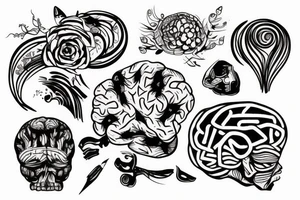 Brain tattoo idea